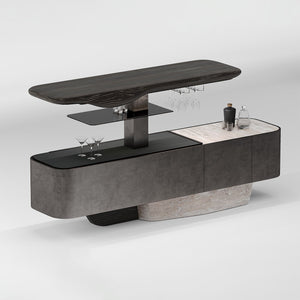 Dolmen A Sideboard  Unleash sculptural elegance