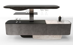 Dolmen A Sideboard  Unleash sculptural elegance