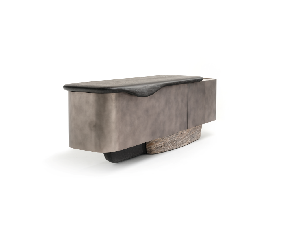 Dolmen A Sideboard  Unleash sculptural elegance