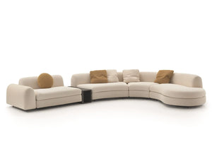 Eco sectional curved modular sofa