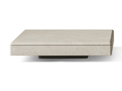 Omphalos low square stone coffee table