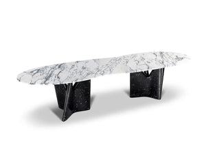 Infinitamente marble dining table