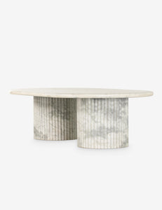 Mercer oval coffee table