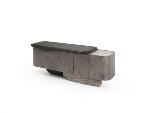 Dolmen A Sideboard  Unleash sculptural elegance