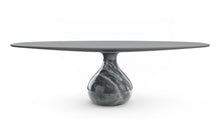 Load image into Gallery viewer, AQUA OVAL DINING TABLE XL