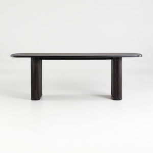 Walton ribbed leg dining table