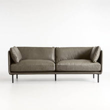 Load image into Gallery viewer, Wells leather apartment sofa