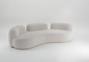 Tateyama X seater curved sofa