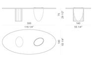 Load image into Gallery viewer, Eclipse dining table