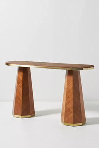 Quillen Marquetry Console