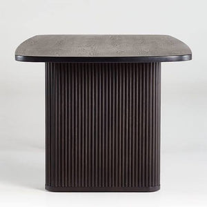 Walton ribbed leg dining table