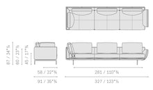 Load image into Gallery viewer, Sectional sofa