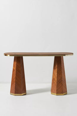 Quillen Marquetry Console