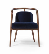 Load image into Gallery viewer, Blue Velvet Modern Essex Arm Chair