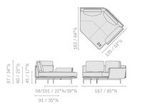 Load image into Gallery viewer, Sectional sofa